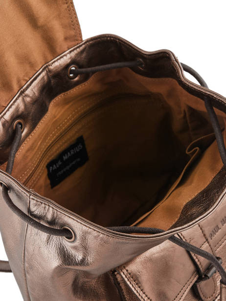 Sac à Dos Lebaroudeur Paul marius Rose vintage BAROUDEU vue secondaire 3