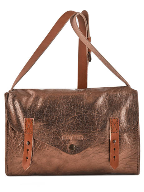 L'indispensable Cuir Paul marius Marron vintage INDISPEN