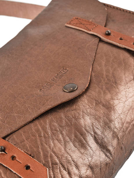 L'indispensable Cuir Paul marius Marron vintage INDISPEN vue secondaire 2
