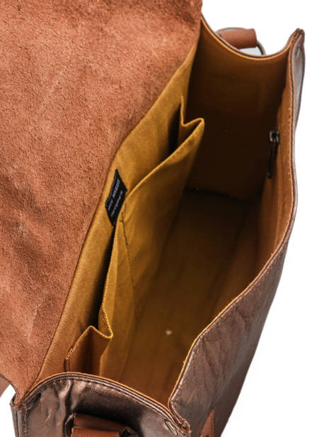L'indispensable Cuir Paul marius Marron vintage INDISPEN vue secondaire 3