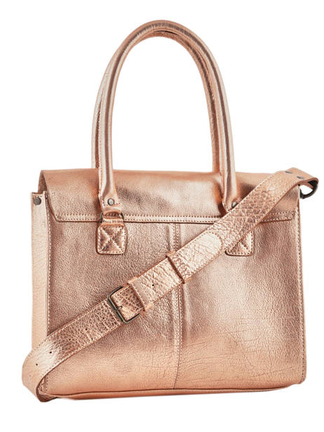 Sac Lerive Gauche M  Cuir Paul marius Rose vintage M vue secondaire 4