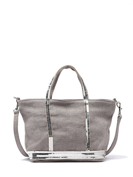 Cross Body Tas Baby Cabas Linnen Vanessa bruno Beige cabas lin 31V40410