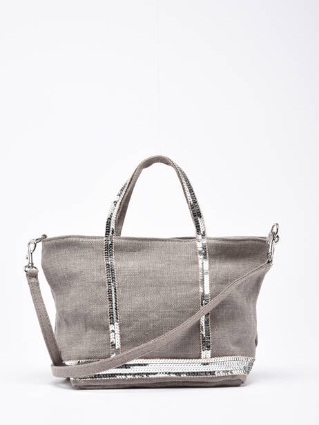 Cross Body Tas Baby Cabas Linnen Vanessa bruno Beige cabas lin 31V40410 ander zicht 4