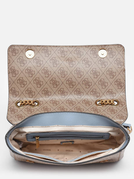 Sac Bandoulière Nell Logo Guess Marron nell logo SB873521 vue secondaire 3