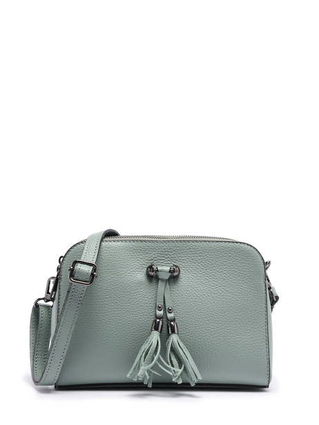 Sac Bandouliere Caviar Cuir Milano Vert caviar CA21101