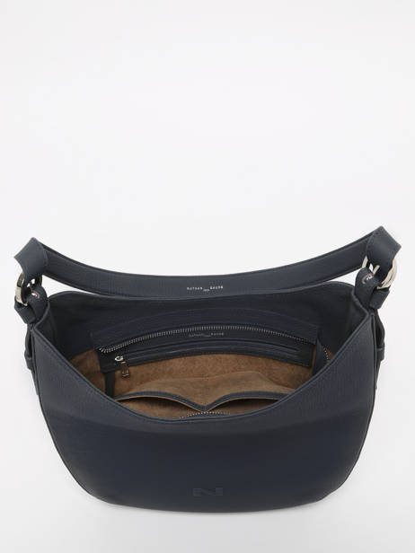 Sac Porté épaule Rumba Cuir Nathan baume Bleu nathan 53 vue secondaire 3