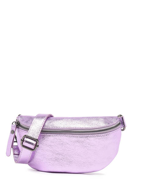 Sac Banane Nine Cuir Milano Rose nine NI19091N