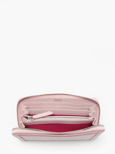 Portefeuille L Premier Flirt Lancel Rose premier flirt A10111 vue secondaire 1
