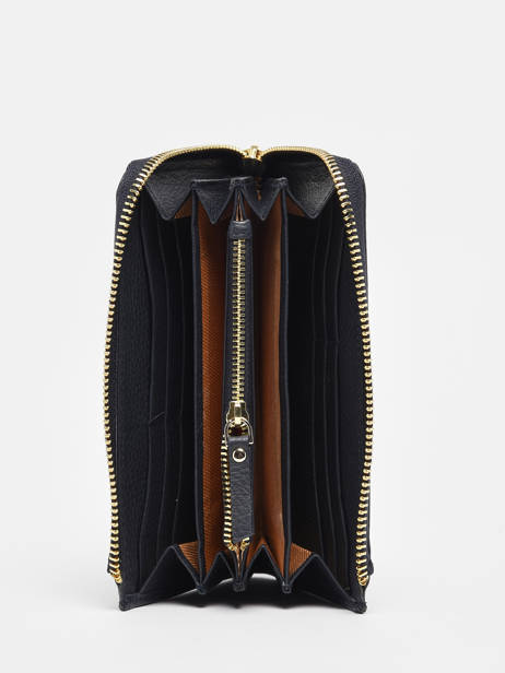 Portefeuille Caviar Leder Crinkles Blauw caviar 14304 ander zicht 1