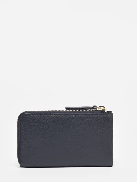 Portefeuille Caviar Leder Crinkles Blauw caviar 14304 ander zicht 2