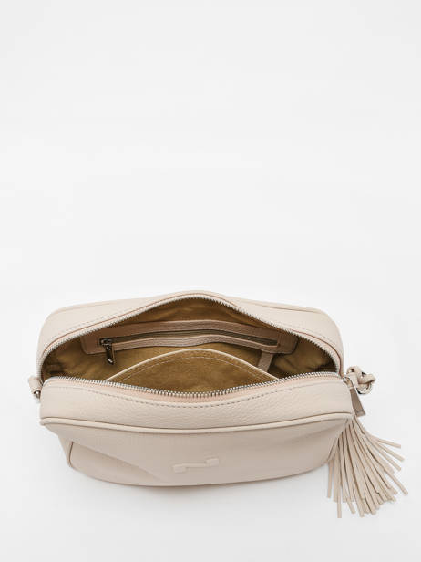 Cross Body Tas Camera Bag Leder Nathan baume Beige nathan 2 ander zicht 3