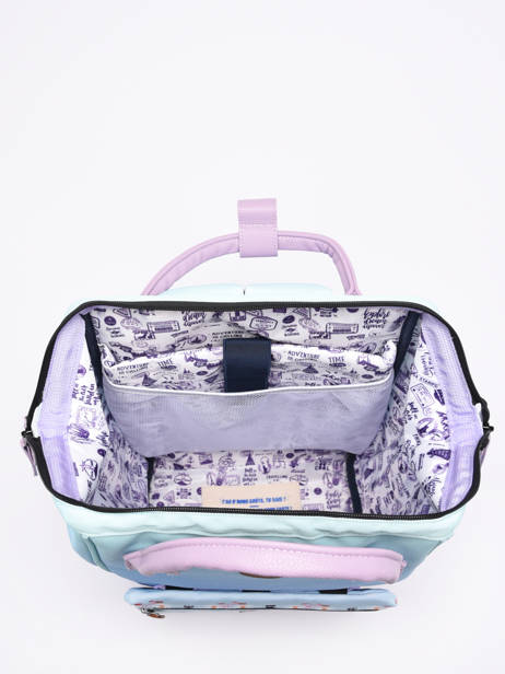 Personaliseerbare Rugzak Adventurer Medium Cabaia Blauw adventurer BAGS ander zicht 4