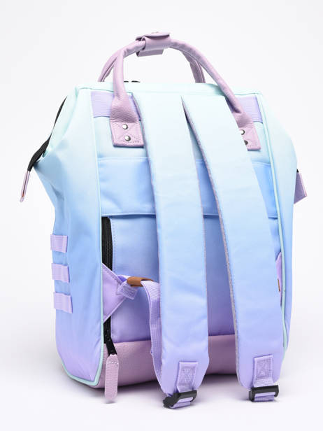 Personaliseerbare Rugzak Adventurer Medium Cabaia Blauw adventurer BAGS ander zicht 5