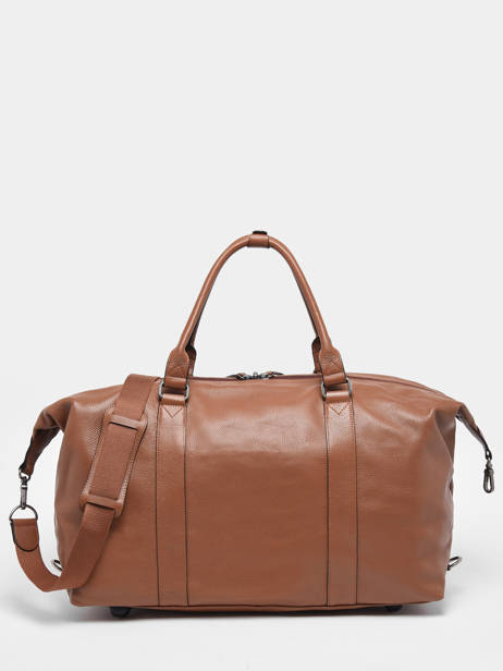 Sac De Voyage Cabine Flandres Cuir Etrier Marron flandres EFLA9910 vue secondaire 5