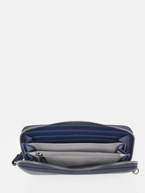 Portefeuille Classic Miniprix Blauw grained H1689 ander zicht 1