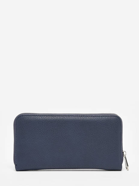 Portefeuille Classic Miniprix Blauw grained H1689 ander zicht 2