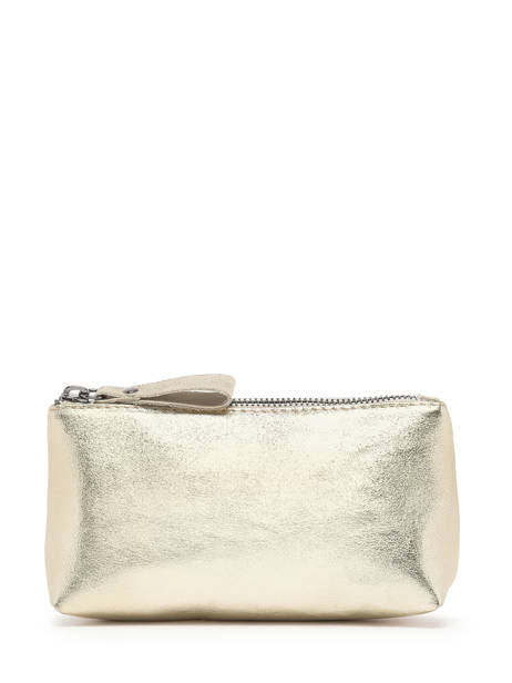 Trousse ZippÃ©e Nine Cuir Milano Or nine NI22114N