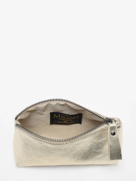 Trousse ZippÃ©e Nine Cuir Milano Or nine NI22114N vue secondaire 1