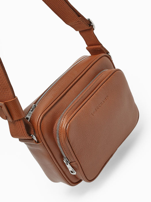 Longchamp Le foulonné Cross body tas Bruin