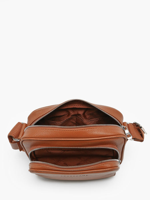 Longchamp Le foulonné Cross body tas Bruin