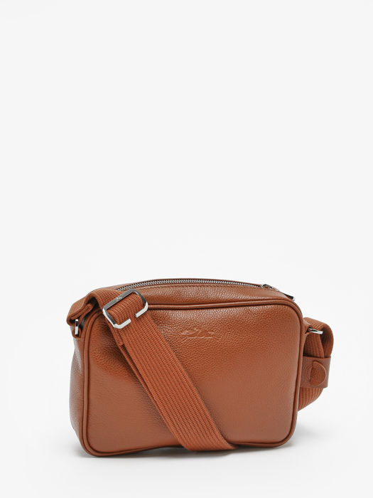 Longchamp Le foulonné Cross body tas Bruin
