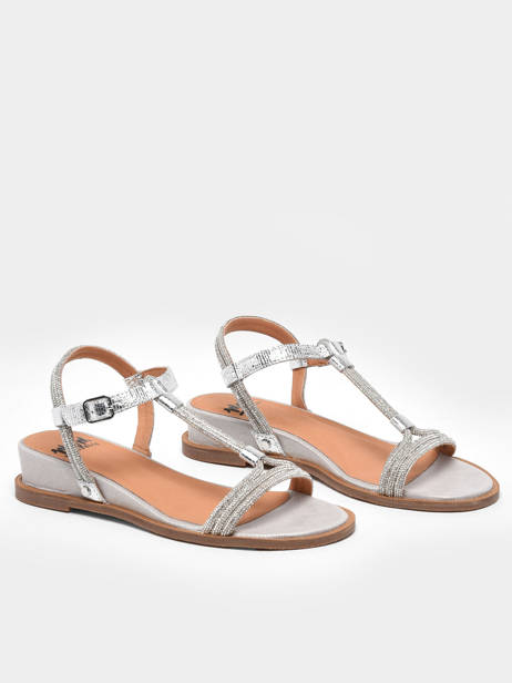 Sandales Olgi En Cuir Mam'zelle Argent women CSG2Q24 vue secondaire 3