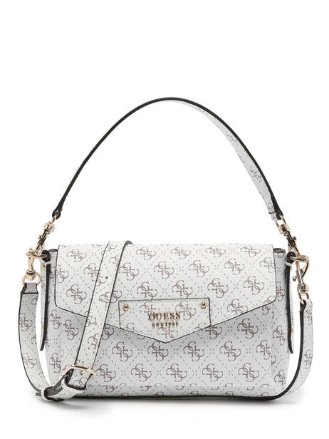 Sac Bandoulière Eco Brenton Guess Blanc eco brenton ESG83901