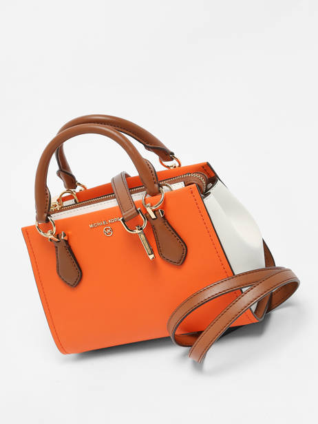 Sac Bandouliere Marilyn Cuir Michael kors Orange marilyn S2G6AC1T vue secondaire 1
