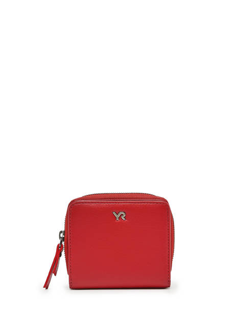 Portefeuille Foulonné Cuir Yves renard Rouge foulonne 29492