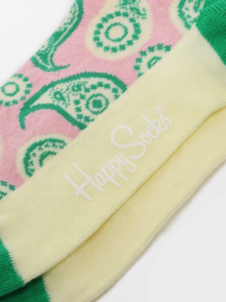 Paar Paisley Damessokken Happy socks Groen socks PAI01 ander zicht 2