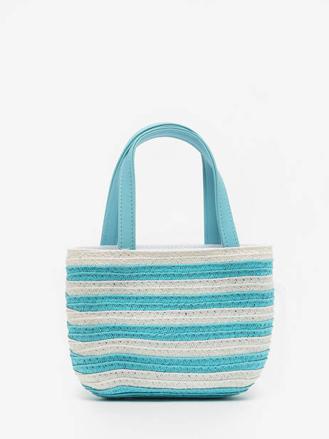 Handtas Le voyage en panier Blauw kids PM374 ander zicht 3