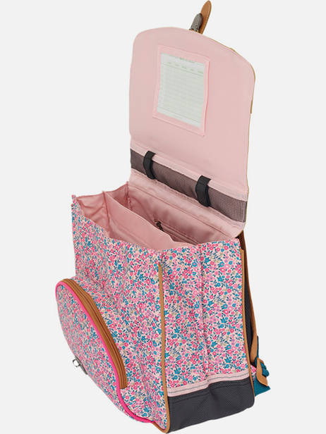 Cartable 2 Compartiments Tann's Rose les fantaisies f 38132 vue secondaire 2