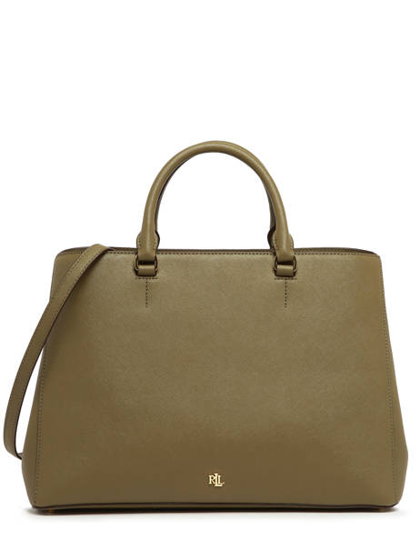Handtas Hanna 37 Leder Lauren ralph lauren Groen hanna 31898556