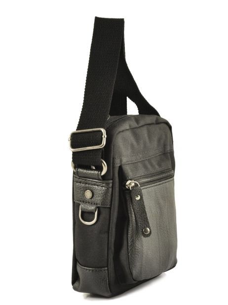 Cross Body Tas Miniprix Zwart men 9137 ander zicht 1