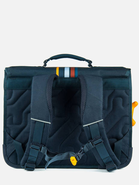 Cartable Cedar 2 Compartiments Stones and bones Bleu boys B vue secondaire 4