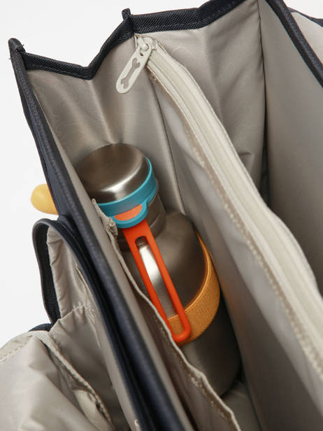 Cartable Cedar 2 Compartiments Stones and bones Bleu boys B vue secondaire 5