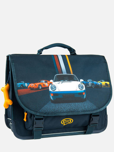 Cartable Cedar 2 Compartiments Stones and bones Bleu boys B vue secondaire 2