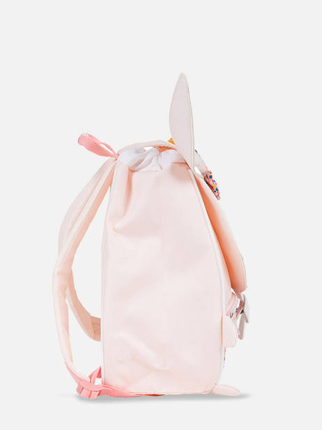 Mini Rugzak Tann's Roze ecole des tann's 645112 ander zicht 2
