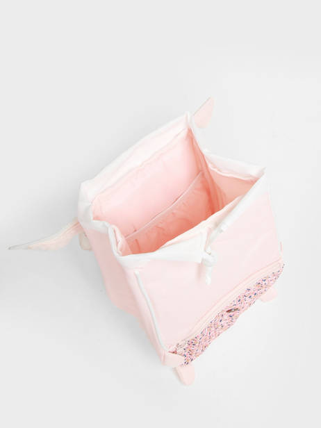Mini Rugzak Tann's Roze ecole des tann's 645112 ander zicht 3