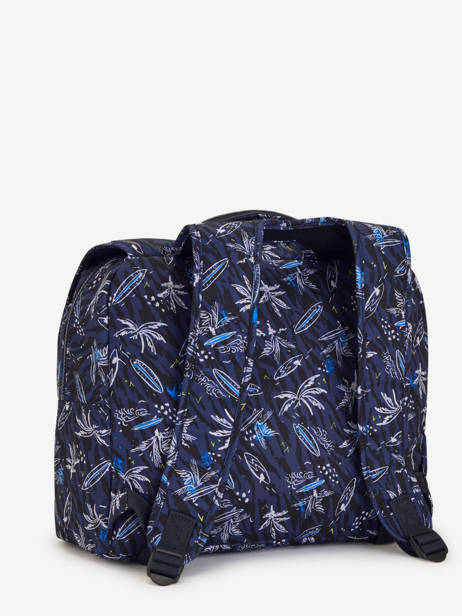 Boekentas Iniko 2 Compartimenten Kipling Blauw back to school KI7055 ander zicht 4