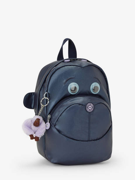 Mini Rugzak Kipling Blauw back to school KI7097 ander zicht 2