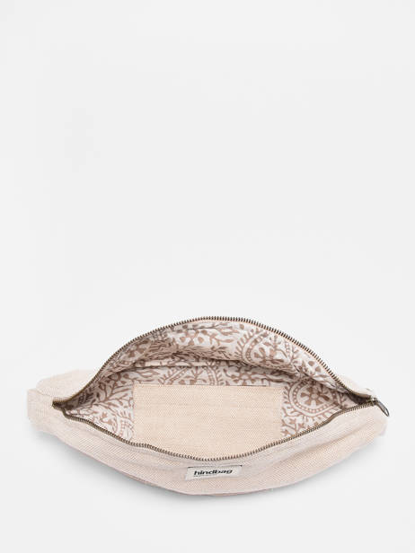 Sac Banane Hindbag Beige jute JU vue secondaire 3