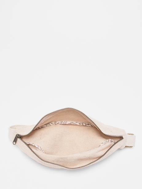 Sac Banane Hindbag Beige jute JU vue secondaire 3