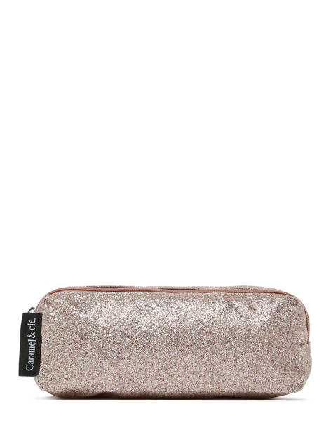 Trousse 2 Compartiments Boheme Caramel et cie Or boheme FI