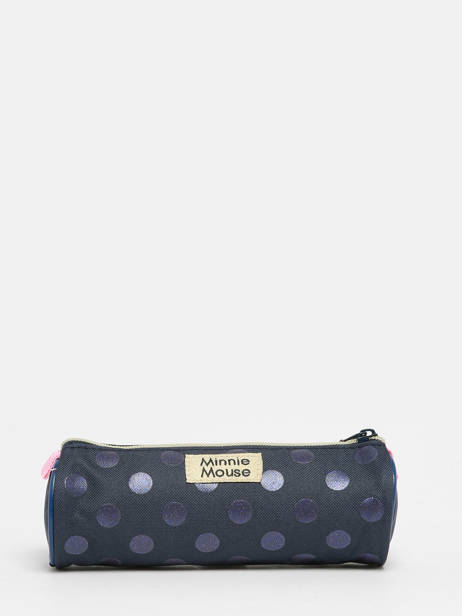 Trousse 1 Compartiment Mickey and minnie mouse Bleu glitter love 2353 vue secondaire 2