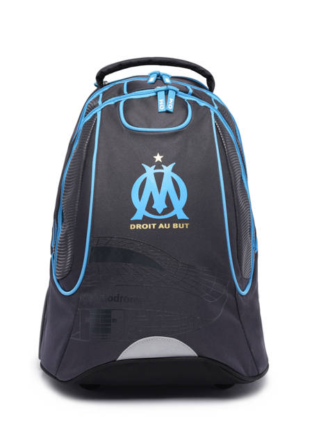 Sac A Dos à Roulettes 2 Compartiments Olympique de marseille Gris om 23CO204R