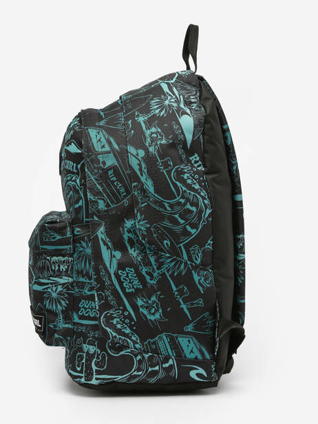 Sac à Dos 2 Compartiments Rip curl Bleu twisted weekend TW134MBA vue secondaire 2