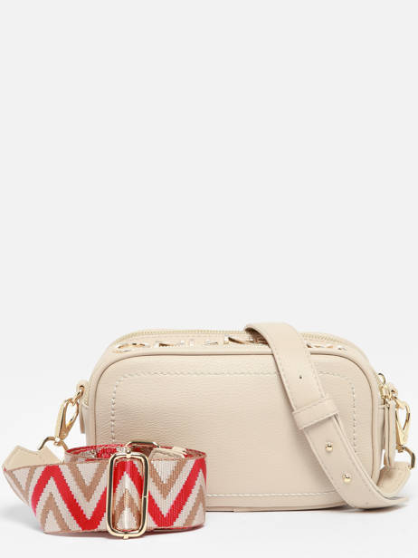 Sac Bandoulière Sled Valentino Beige sled VBS7AY01 vue secondaire 4