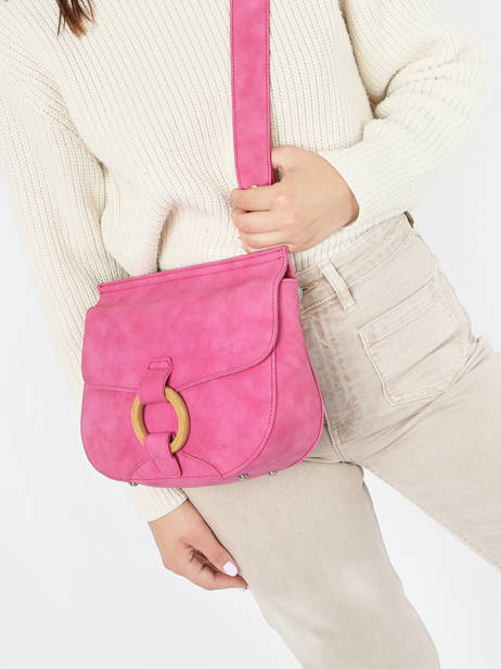 Cross Body Tas Acacia Woomen Roze acacia WACAC41 ander zicht 1