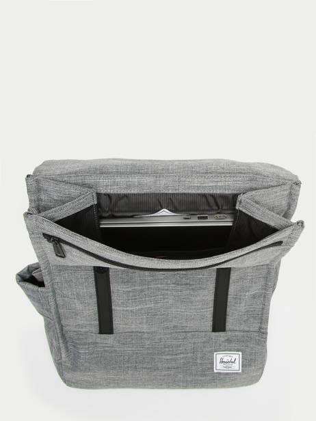 Rugzak 1 Compartiment Herschel Grijs classics 11404 ander zicht 2